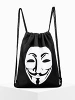 FashionInstinct - Rugtas - Zwart - Unisize - Unisex
