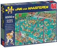 Jan van Haasteren – Hockey Kampioenschappen Puzzel 1000 Stukjes - thumbnail