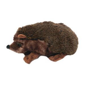 Knuffeldier Egel - zachte pluche stof - bruin - kwaliteit knuffels - 17 cm