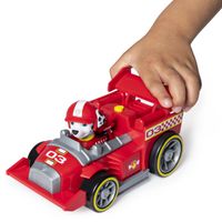 PAW Patrol , Race & Go luxe voertuig van Ready Race Rescue Marshall met geluiden, voor kinderen vanaf 3 jr. - thumbnail