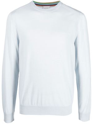 Paul Smith pull à col ras de cou - Bleu