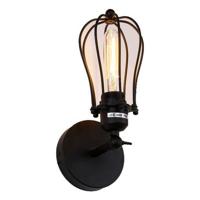Wandlamp EDM 32105 Zwart 60 W Vintage 220-240 V 11 x 16 x 32 cm