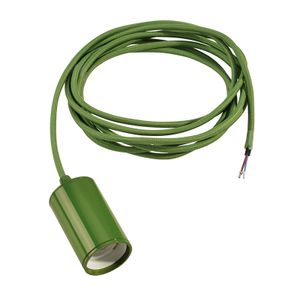 FITU E27 pendelarmatuur varengroen 1xE27