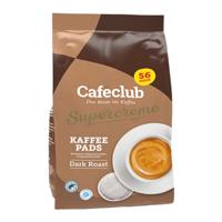 Caféclub - Supercreme Koffiepads Dark Roast - 56 pads