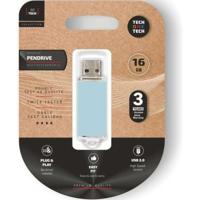 Pendrive Tech One Tech TEC3010-16 Blauw 16 GB