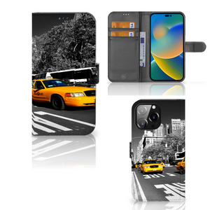 iPhone 14 Pro Max Flip Cover New York Taxi