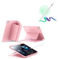 iPad Pro 13″ (2025) Flip Magnetic Case with Pencil Bundle - Pink