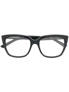 Balenciaga Eyewear Lunettes de Vue à Monture Carrée - Noir