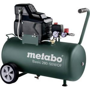 Metabo Basic 280-50 W OF Pneumatische compressor 50 l 8 bar