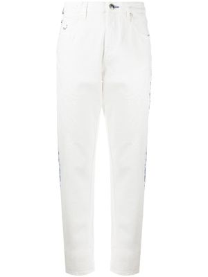Jacob Cohën jean taille haute Karen - Blanc