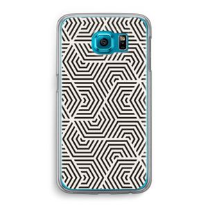 Magic pattern: Samsung Galaxy S6 Transparant Hoesje