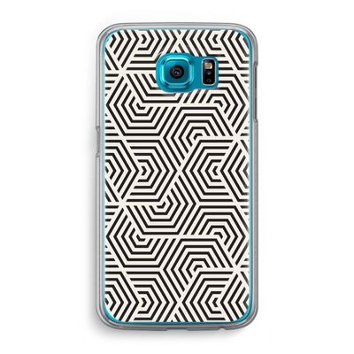 Magic pattern: Samsung Galaxy S6 Transparant Hoesje