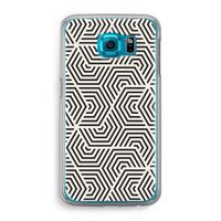 Magic pattern: Samsung Galaxy S6 Transparant Hoesje