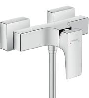 Hansgrohe Metropol ééngreeps douchemengkraan opbouw met rechte greep, chroom
