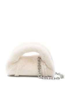 Stuart Weitzman mini sac à main The Moda Chill - Blanc