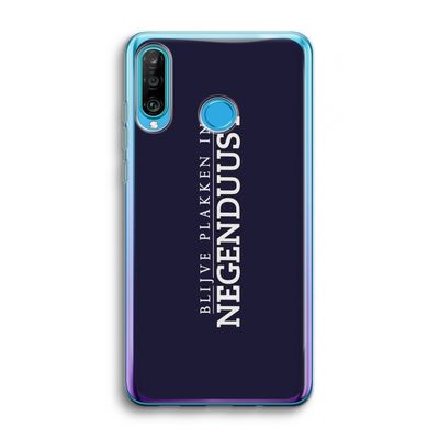 Blijve plakken in Negenduust: Huawei P30 Lite Transparant Hoesje