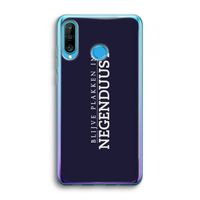 Blijve plakken in Negenduust: Huawei P30 Lite Transparant Hoesje