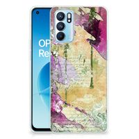 Hoesje maken OPPO Reno 6 5G Letter Painting - thumbnail