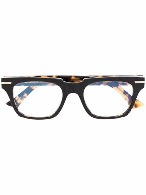 Cutler & Gross lunettes de vue à monture carrée - Marron