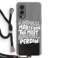 The prettiest: OnePlus Nord 2 5G Transparant Hoesje met koord