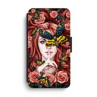 Lady Moth: iPhone XS Max Flip Hoesje