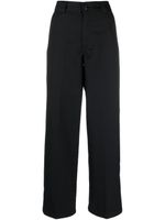 Carhartt WIP pantalon slim à plis marqués - Noir