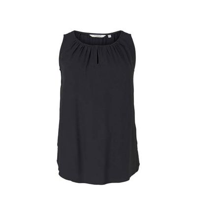 Tom Tailor My True Me top met open detail zwart Tom Tailor My True Me top met open detail zwart