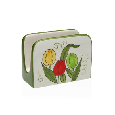 Servethouder Versa Keramisch 5 x 8 x 11 cm Tulp