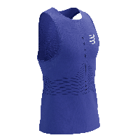 Compressport Pro racing singlet heren - BLAUW - Heren - thumbnail