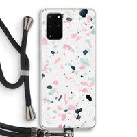 Terrazzo N°3: Samsung Galaxy S20 Plus Transparant Hoesje met koord