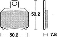 TRW Brake pad mcb 700 sh sintered metal