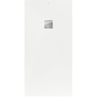 Villeroy & Boch Excello douchevloer - 160x80cm - polyurethaan/acryl wit alpine uda1680exc2v-01