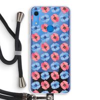 Klaproosjes: Huawei Y6s Transparant Hoesje met koord