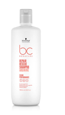 Schwarzkopf BonaCure Clean Performance Repair Rescue Shampoo Arginine 1000ml | Voor Shampoo Zonder Siliconen Schwarzkopf BonaCure Clean Performance Repair Rescue Shampoo Arginine 1000ml | Voor Shampoo Zonder Siliconen