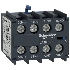 Schneider Electric LA1KN22 Hulpschakelblok 2x NC, 2x NO 1 stuk(s)