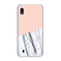 A touch of peach: Samsung Galaxy A10 Transparant Hoesje
