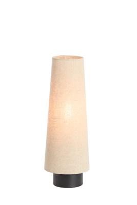 Light & Living Crème tafellampHowie met zwart Ø 15cm - 1891312