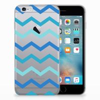 Apple iPhone 6 | 6s TPU bumper Zigzag Blauw