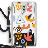 Abstract: Honor 6X Transparant Hoesje met koord