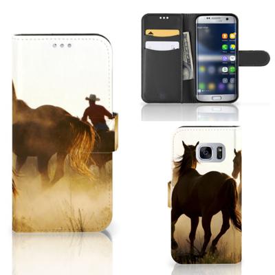 Samsung Galaxy S7 | Telefoonhoesje | Met pasjeshouder | Design Cowboy