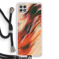 Forgotten Lands: Samsung Galaxy A22 4G Transparant Hoesje met koord