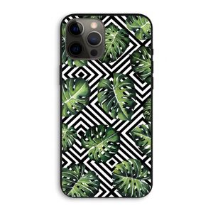 Geometrische jungle: iPhone 12 Pro Max Biologisch afbreekbaar hoesje