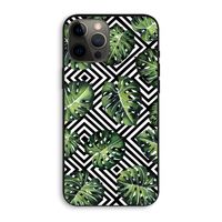 Geometrische jungle: iPhone 12 Pro Max Biologisch afbreekbaar hoesje