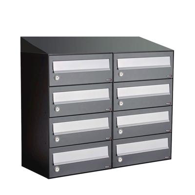 Allux Hive Set 2-Breed, 4-Hoog Met Dak Antraciet - 40030065_2x4d