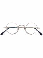 Matsuda lunettes de vue 10103H à monture ronde - Argent