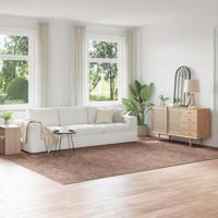 Antislip Shaggy Tapijt Bruin 240 x 340 cm PP