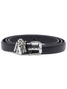 Diesel B-Charm-Loop leather belt - Noir