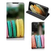 Samsung Galaxy S21 Ultra | Flip Style Cover | Macarons Samsung Galaxy S21 Ultra | Flip Style Cover | Macarons