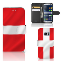 Samsung Galaxy S7 Bookstyle Case Denemarken - thumbnail