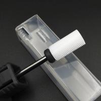 Nagel keramische cilindrische elektrische stroom slijpen hoofd grootte: 40 5 * 6.5 mm (zwart)